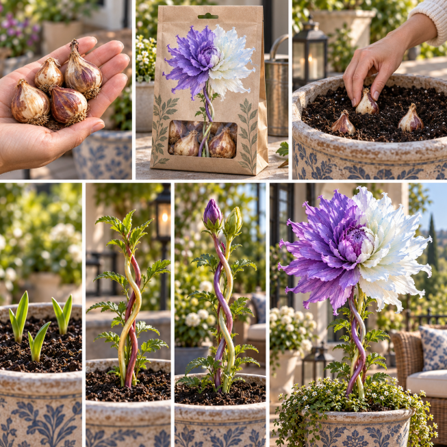 ๐ธ Twin-Stem Two-Tone Flower Bulbs โ ๐ A Flower With Meaning