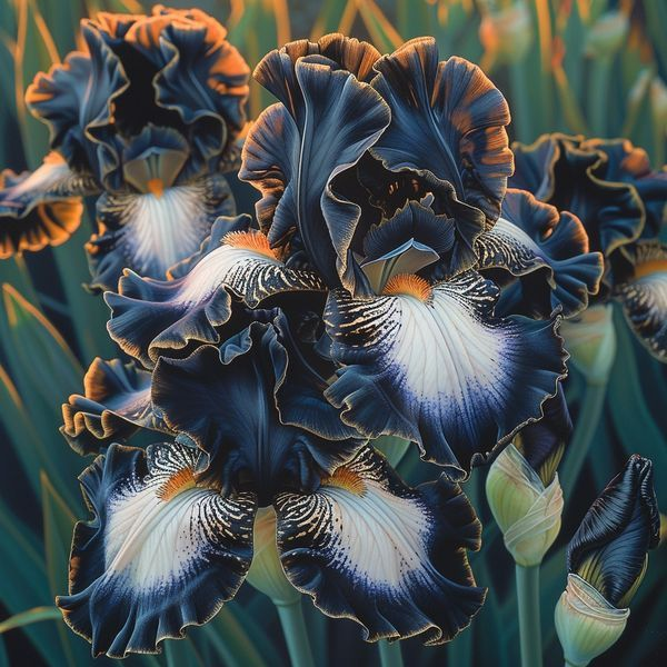 Fiery Phoenix-Rare Iris Bulbs⚜️