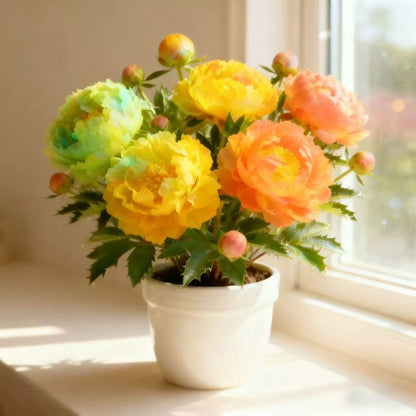 Dwarf Peony Seeds – Big Blooms in Small Spaces 🌿 Easy to Grow & Beautifully Compact