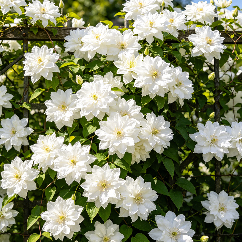 🌸Double Clematis Seeds—Queen of Vines