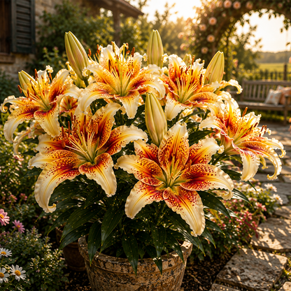 🌸 Giant Fragrant Lily Bulbs-Grow The Most Elegant Flowers In Your Garden
