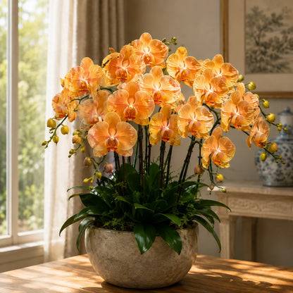 🌸Rare Pastel Phalaenopsis Orchid Bulbs– Elegant Multi-Color Blooms for Beautiful Indoor Spaces
