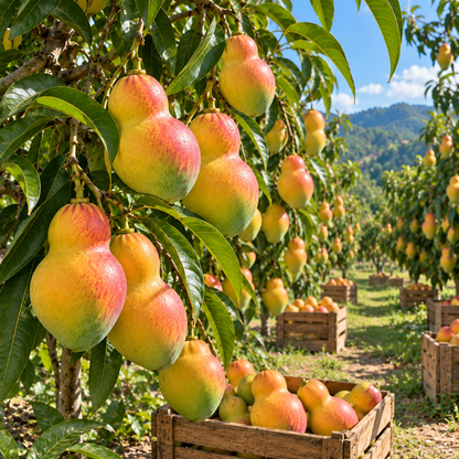 🥭 Rare Gourd Mang Bulbs – Grow Your Own Unique Mango Tree