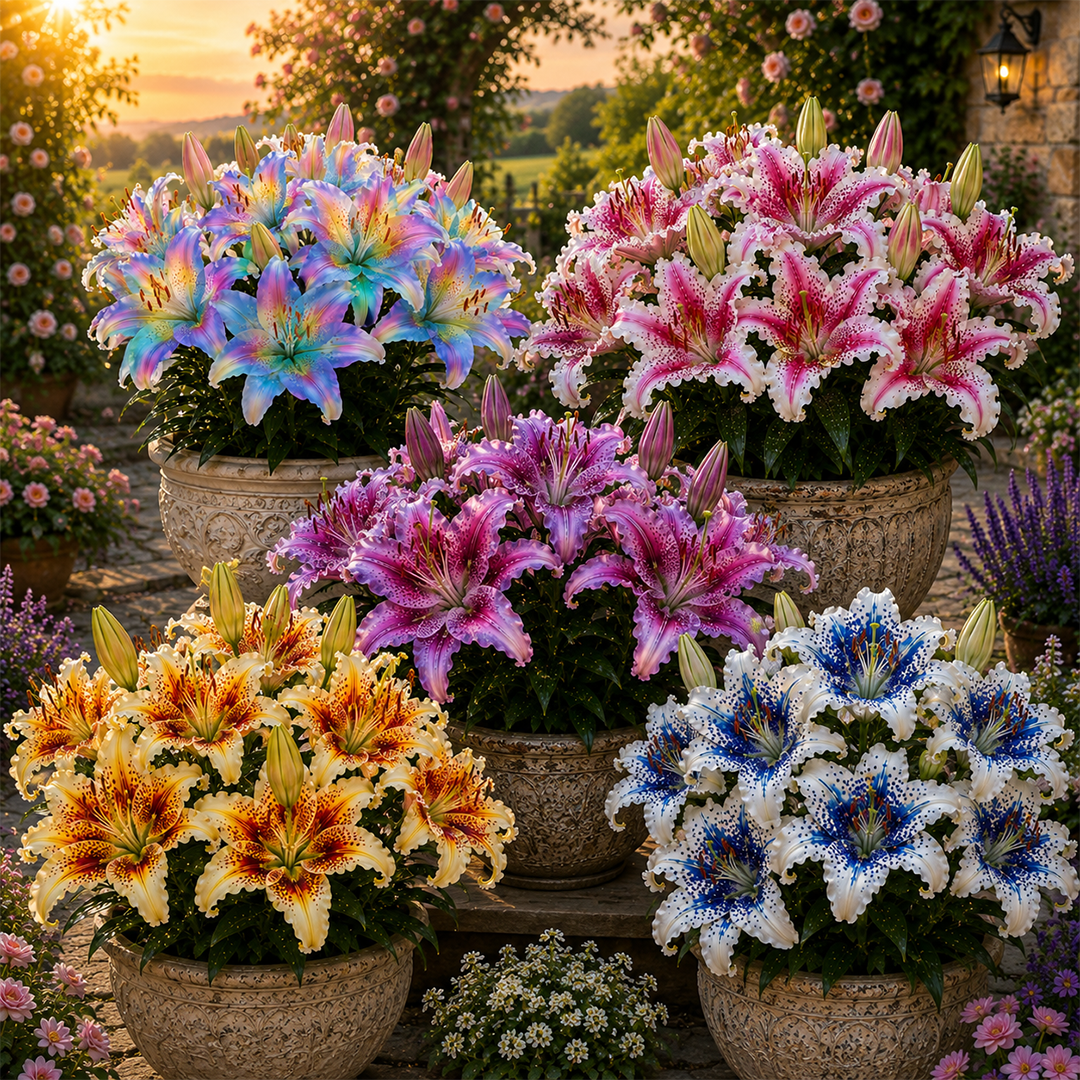 🌸 Giant Fragrant Lily Bulbs-Grow The Most Elegant Flowers In Your Garden
