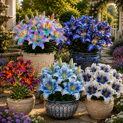 🌸 Giant Fragrant Lily Bulbs-Grow The Most Elegant Flowers In Your Garden