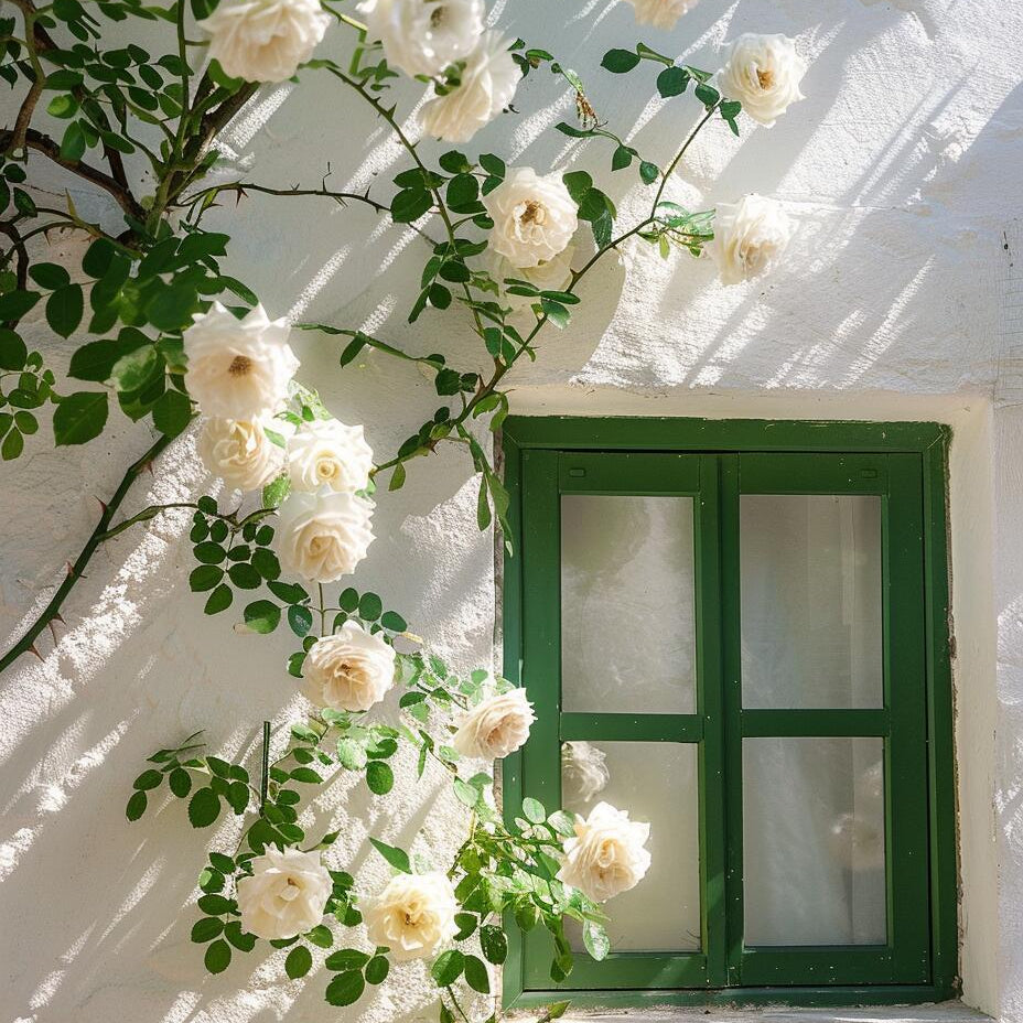 🌹 Rare Climbing Rose Seeds –  Fast-Growing Fragrant Blooming Vines