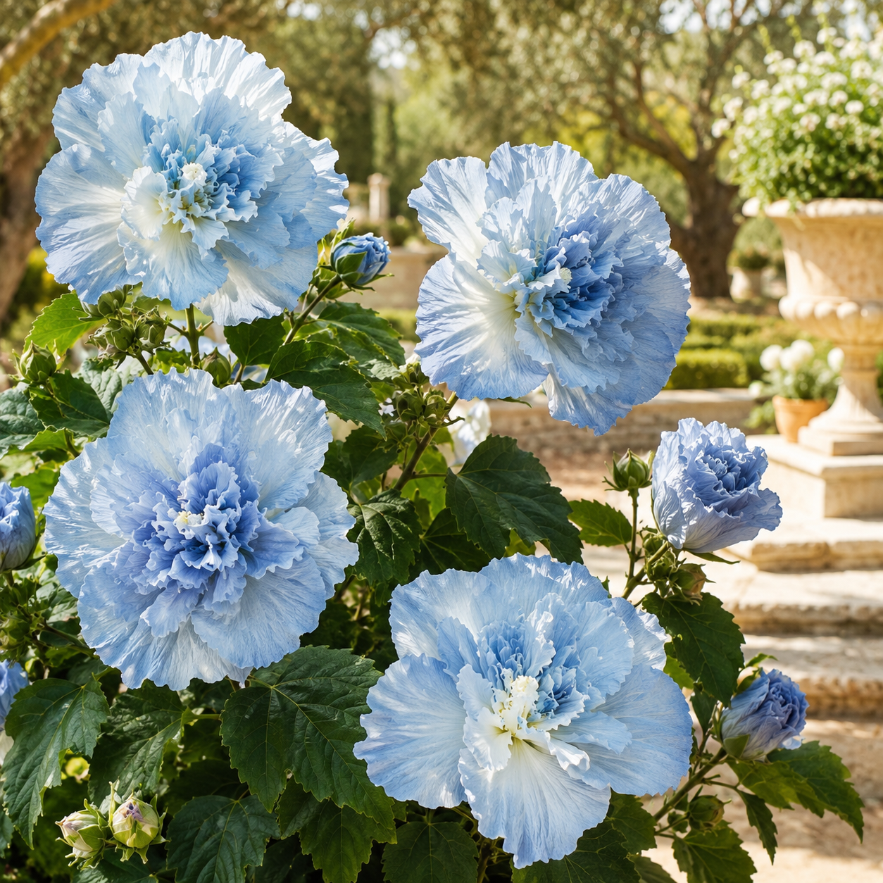🌸 Rare Ruffled Jewel Flower Bulbs – Giant Layered Blooms for Elegant Gardens & Patios