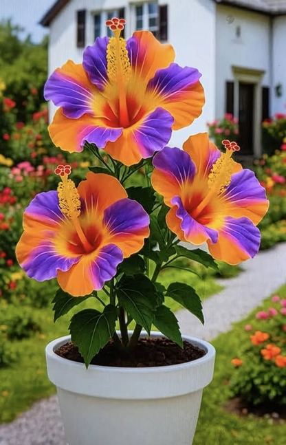 Rare Hibiscus Bulbs- Potted Indoor Balcony Winter Planting