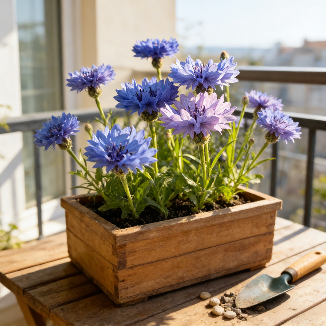 🌼 Cornflower Seeds – Grow Elegant Wildflowers with Stunning Blue Blooms
