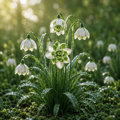 Double Snowdrop Bulbs-Small Flowers, Big Garden Impact✨