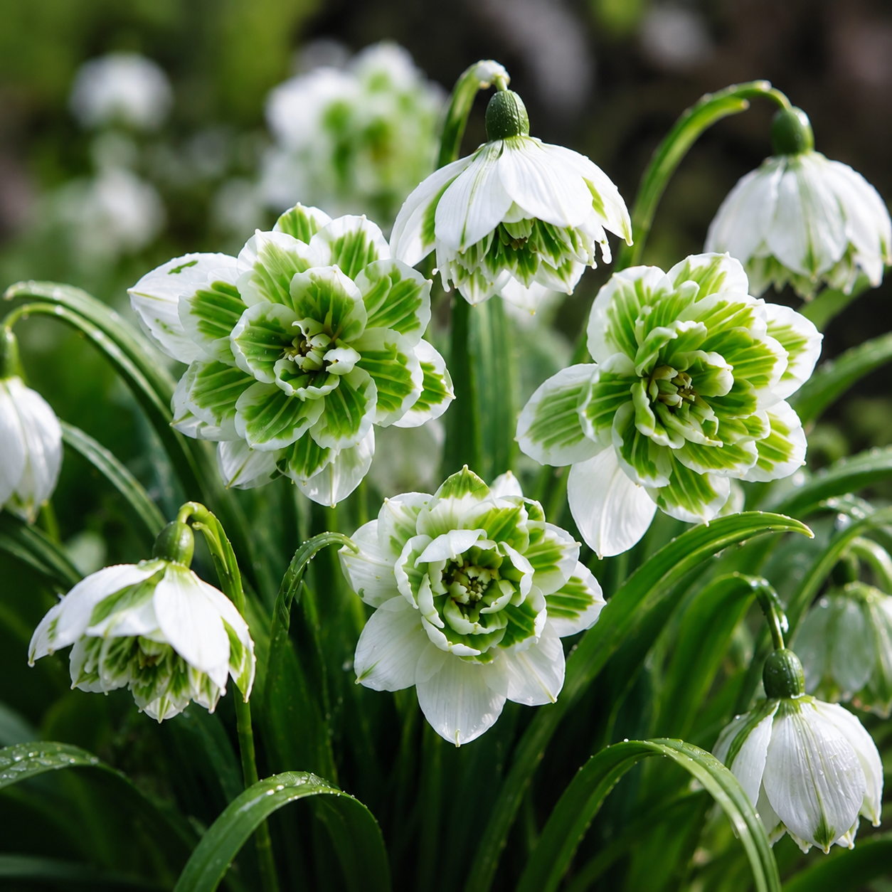 Double Snowdrop Bulbs-Small Flowers, Big Garden Impact✨