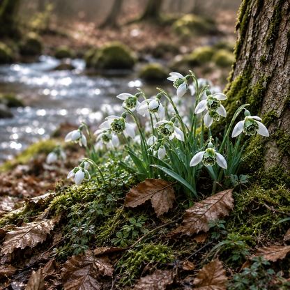 Double Snowdrop Bulbs-Small Flowers, Big Garden Impact✨