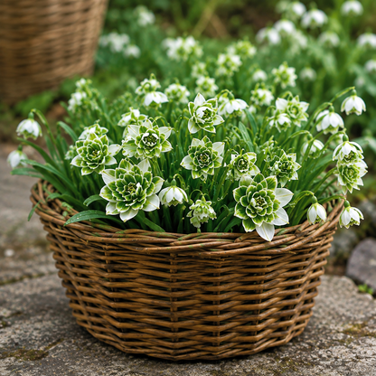 Double Snowdrop Bulbs-Small Flowers, Big Garden Impact✨