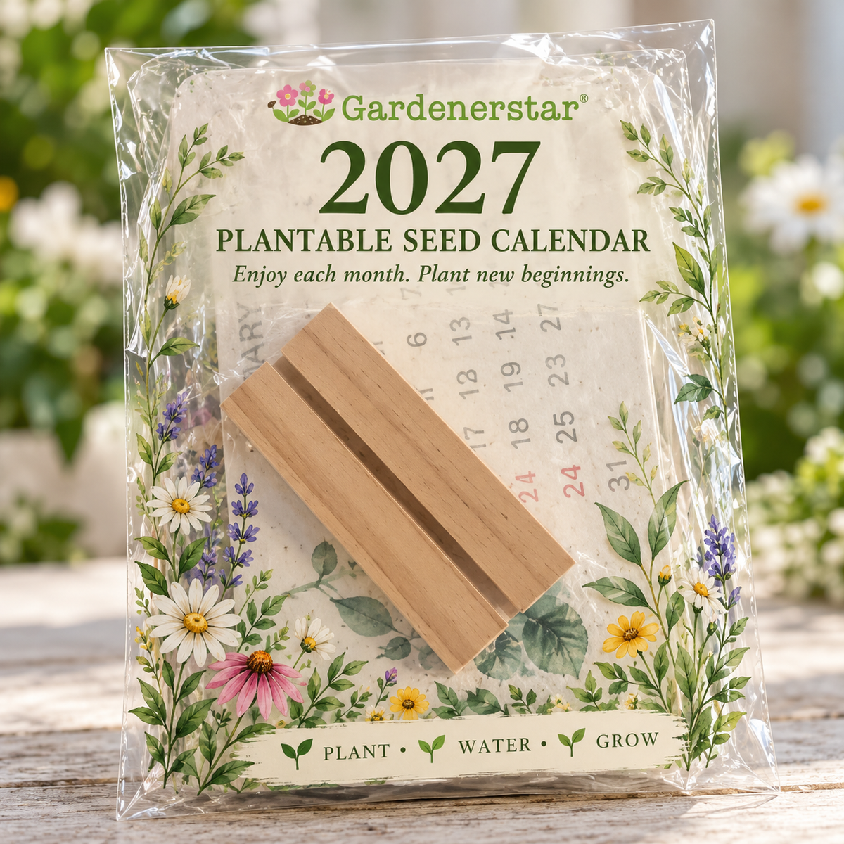 ✨Early Holiday Sale 45% OFF🌱Eco-Friendly Plantable “Timeless” Seed Calendar 2027
