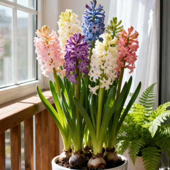 💐Bi-Color Mutation Hyacinth Bulbs