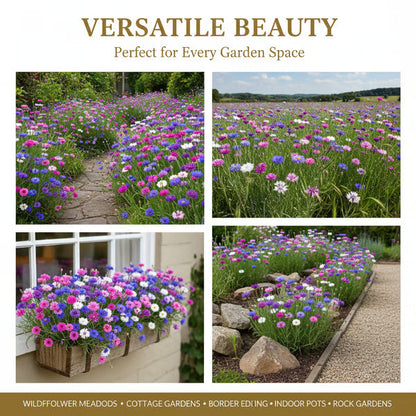 🌼 Premium Cornflower Seeds – The "Unstoppable" Wildflower That Grows Anywhere
