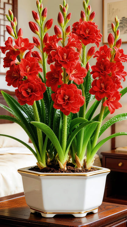 🌼 Double Tuberose Bulbs – Living Perfume for Your Garden