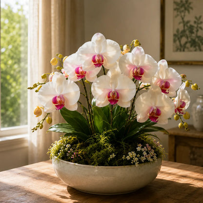 🌸Rare Pastel Phalaenopsis Orchid Bulbs– Elegant Multi-Color Blooms for Beautiful Indoor Spaces