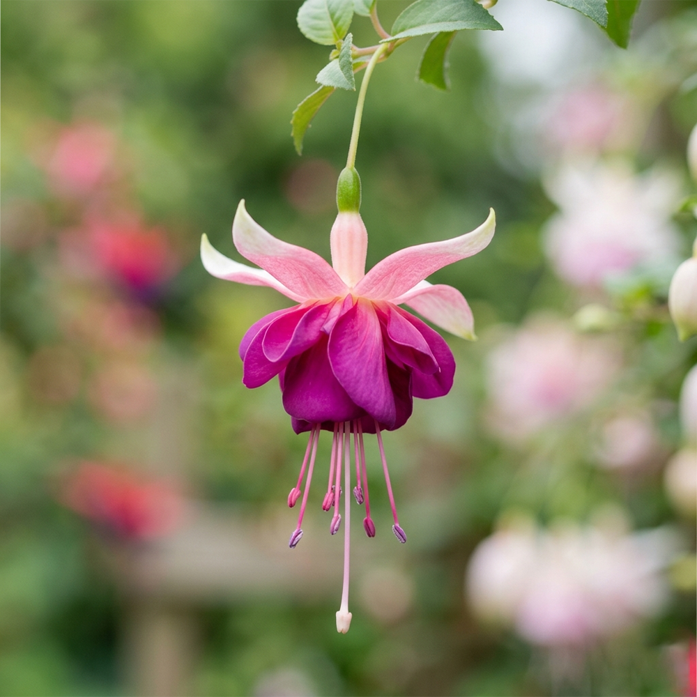 Fuchsia Flower Seeds – Stunning Hanging Lantern Flowers for Garden & Balcony