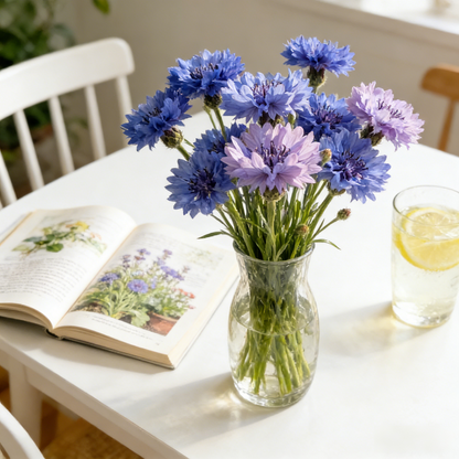 🌼 Cornflower Seeds – Grow Elegant Wildflowers with Stunning Blue Blooms