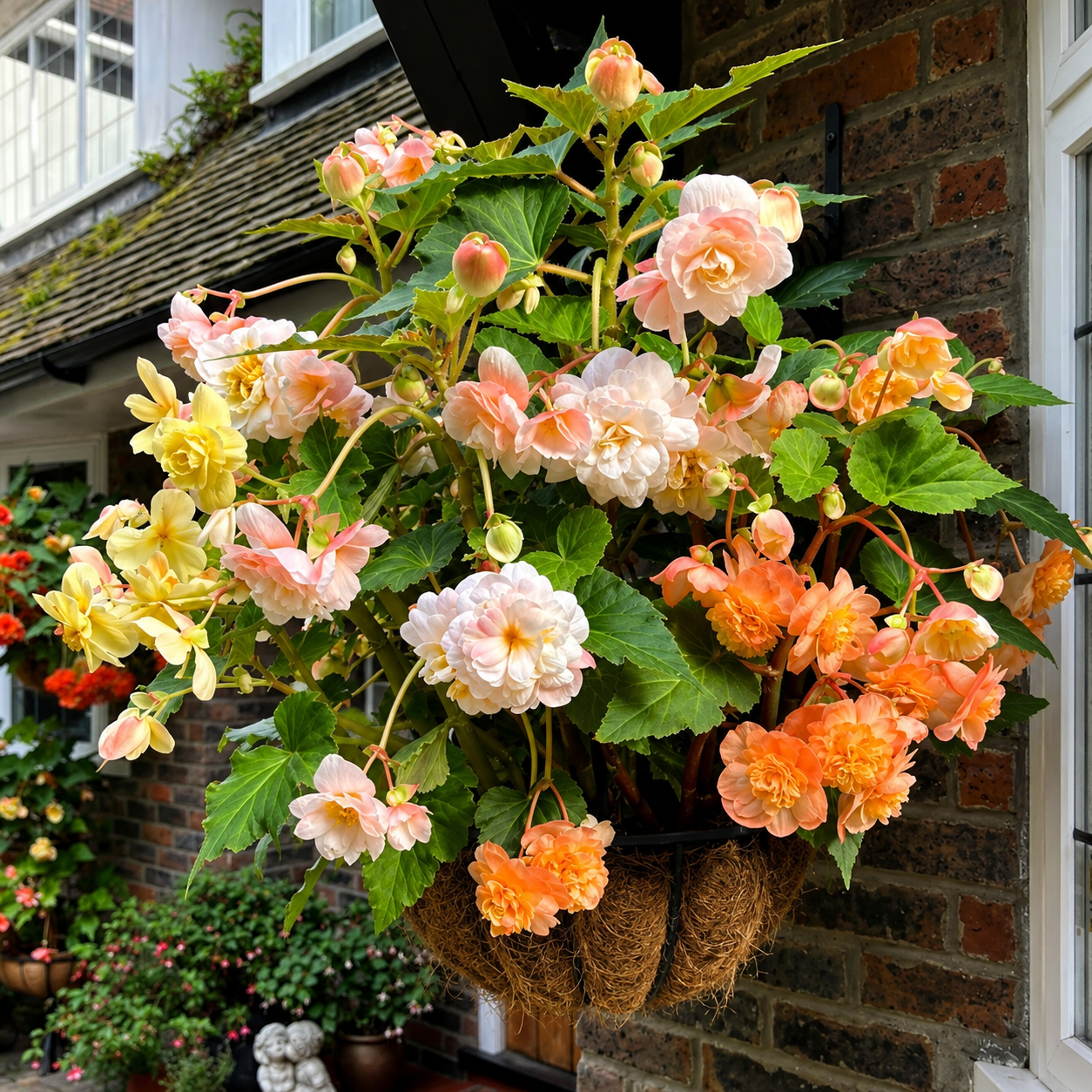 🌺 Premium Weeping Begonia Bulbs
