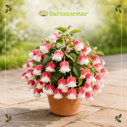 🌸 Rare Double Fuchsia Bulbs – Beautiful Shade-Loving Flowering Plants