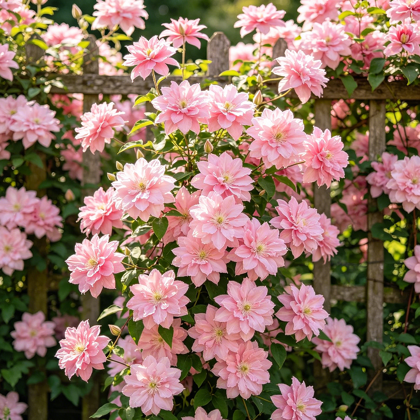 🌸Double Clematis Seeds—Queen of Vines