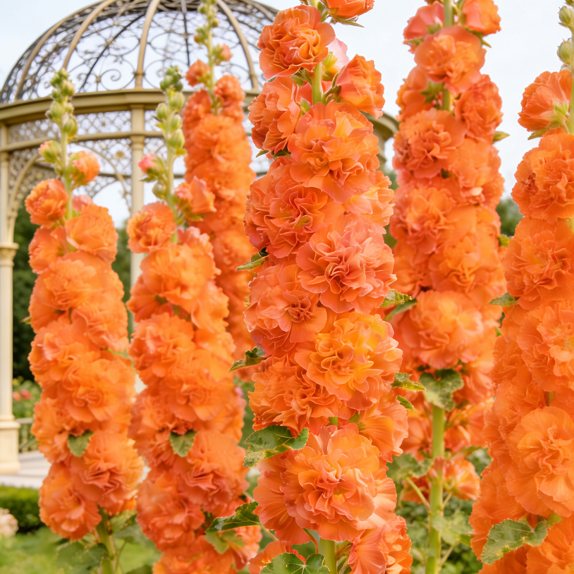 🌸Double Fragrant Hollyhock Seeds