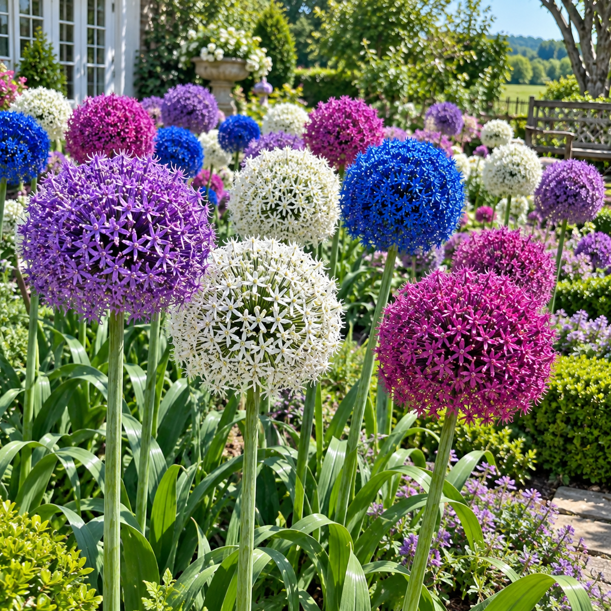 💜Giant Allium Bulbs—Flower Ball Diameter 10CM+