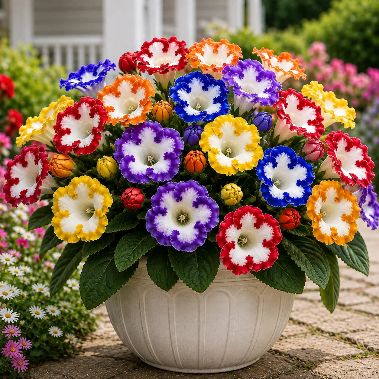 🌈 Fairytale Gloxinia Bulbs — Flowers That Look Hand-Painted 🎨