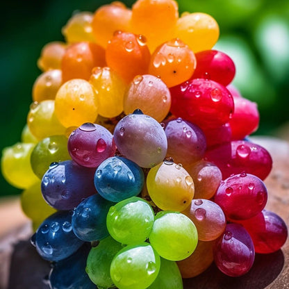 New Rare Rainbow Hybrid Grape Organic