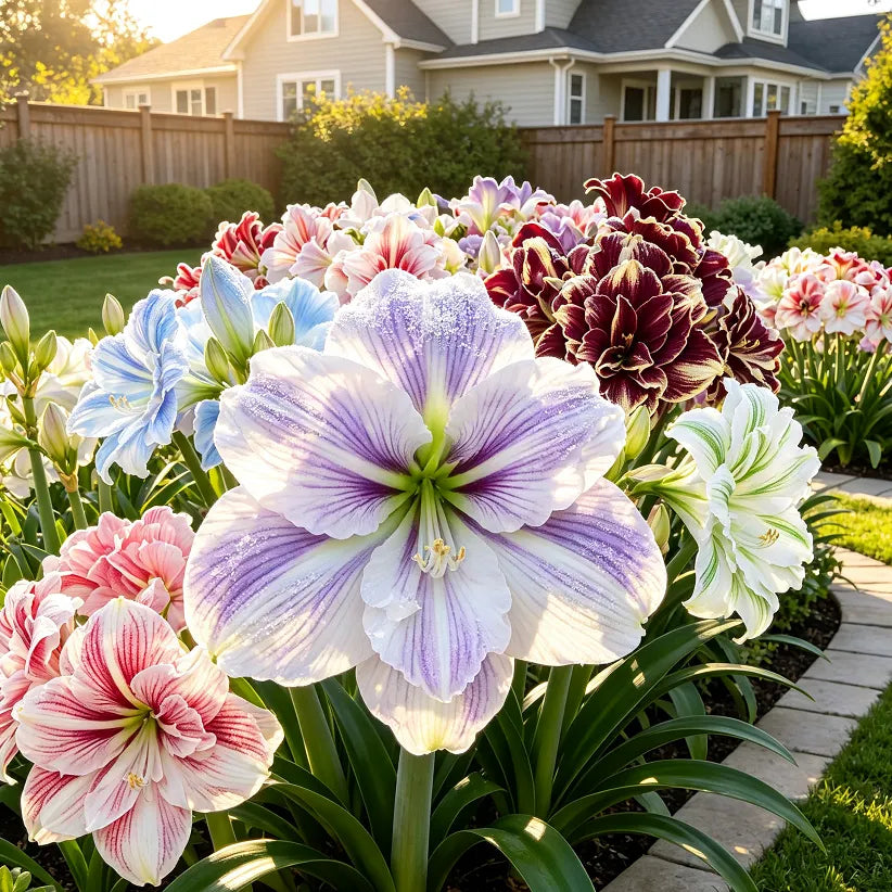 🌺Giant Double Perfume Amaryllis Bulbs—Blooming In 40 Days