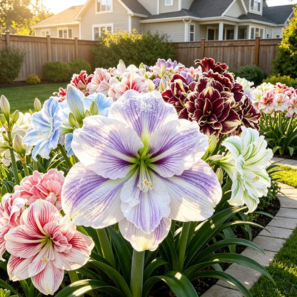 🌺Giant Double Perfume Amaryllis Bulbs—Blooming In 40 Days