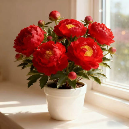 Dwarf Peony Seeds – Big Blooms in Small Spaces 🌿 Easy to Grow & Beautifully Compact