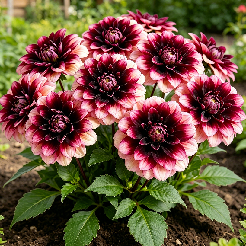 🌸Premium Double Dwarf Dahlia Seeds🏷️Limited-Time Offer