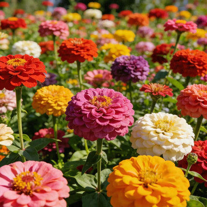 🌺Double-Flowered Mixed Zinnia Seeds