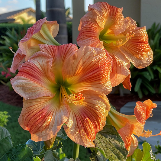 Rare Multicolor Hibiscus Seeds - No two blooms are the same