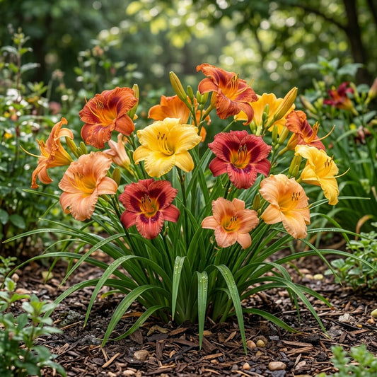Large-Flowered Daylily Seeds-Big Bloom Garden Favorite