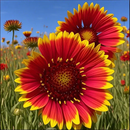 Gaillardia Blanket Flower Seeds – Easy-Grow, Drought-Tolerant, Long-Blooming Color for Beginner Gardeners