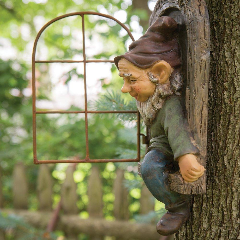 Elf Out The Door Tree Hugger