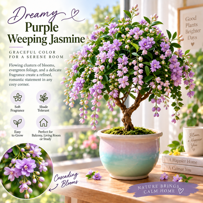 🌸【7 days germination】Last Day Up to 50% OFF💐Rare Weeping Jasmine Flowers Bulbs