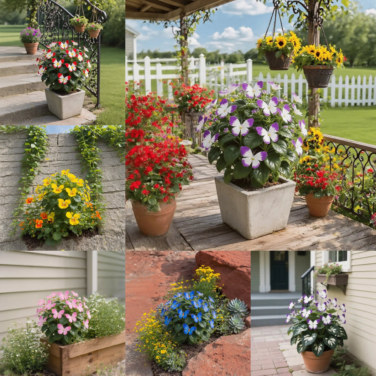 🏆 50K+ SOLD! 🦋🌹 Moonlight Butterfly Flower Seeds – Fall & Winter Planting, Perennial Blooms & Stunning Garden Elegance 🍂