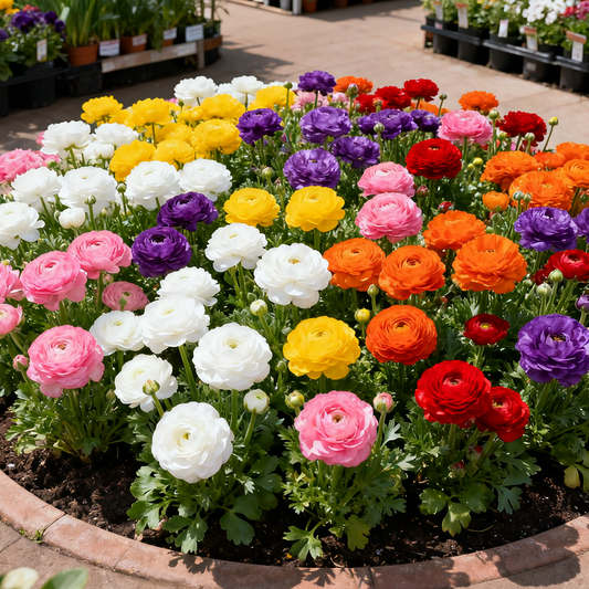 🌹Ranunculus Premium Mix Corms – Easy to Grow