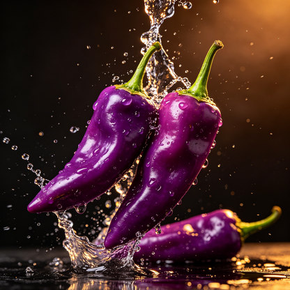 🔥💜Purple Cayenne Pepper Seeds