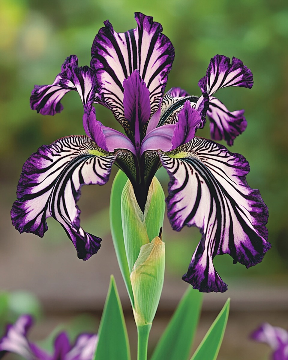 Zebra Stripes Iris Seeds