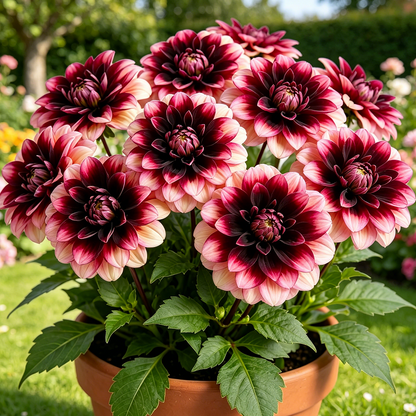 🌸Premium Double Dwarf Dahlia Seeds🏷️Limited-Time Offer