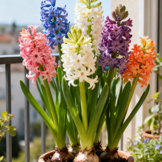 💐Bi-Color Mutation Hyacinth Bulbs
