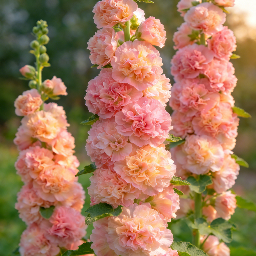🌸Double Fragrant Hollyhock Seeds