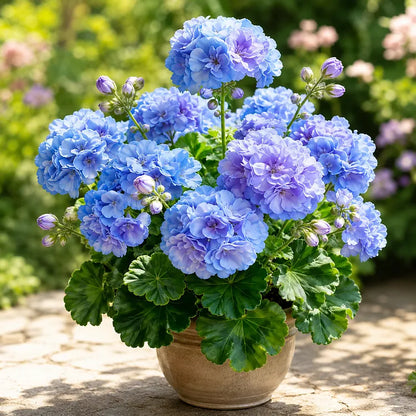 🌸 Rare Double Geranium Plants – Endless Blooms & Stunning Rose-Like Flowers ✨