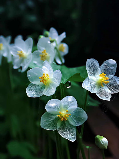 Diphylleia Seeds Crystal Flower Seeds